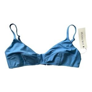 NWT Galamaar Swim Swimsuit Bra Top Simone Retro in Aquarius Sz XL